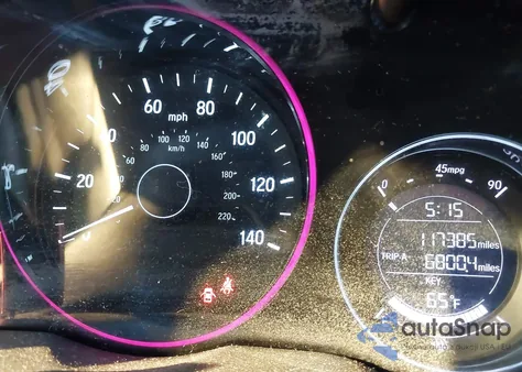 2017 Honda Hr-V Ex-L z USA, uszkodzony, nr VIN 3CZRU6H78HM713764